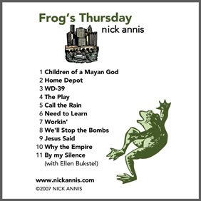 Cover of Frog's Thursday CD